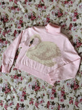 Swan Pattern Sweater
