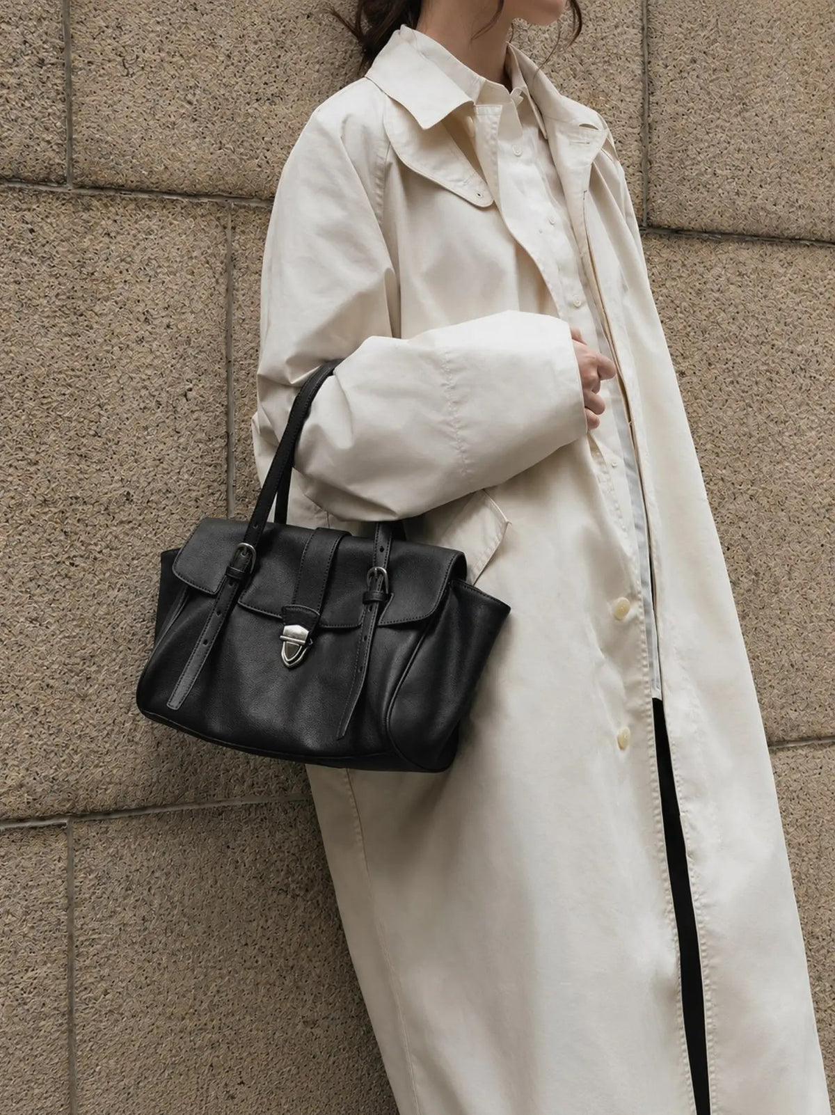 Baguette-shaped bag