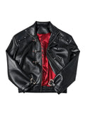 Unisex leather jacket