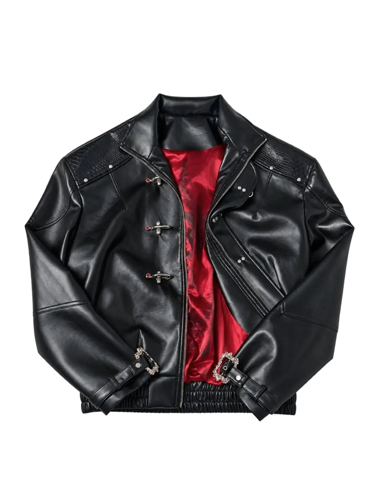 Unisex leather jacket