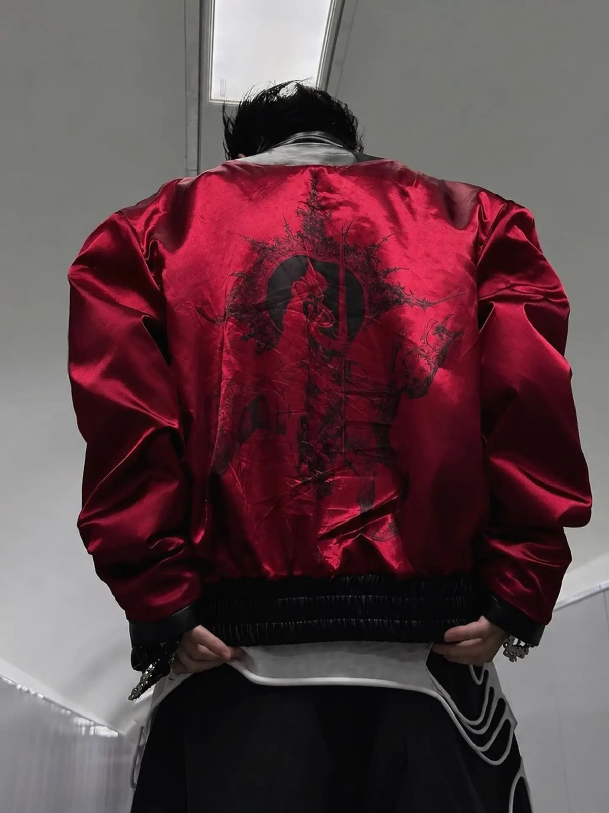 Unisex leather jacket