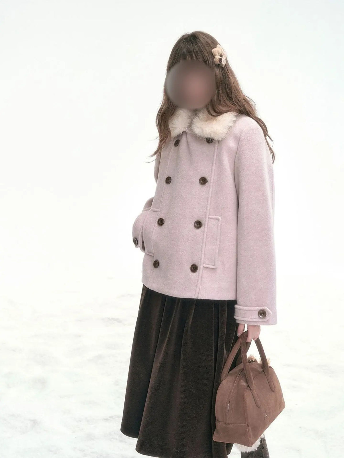 Pink coat