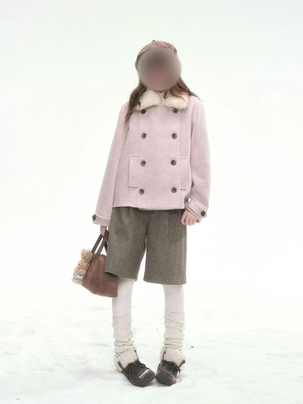 Pink coat