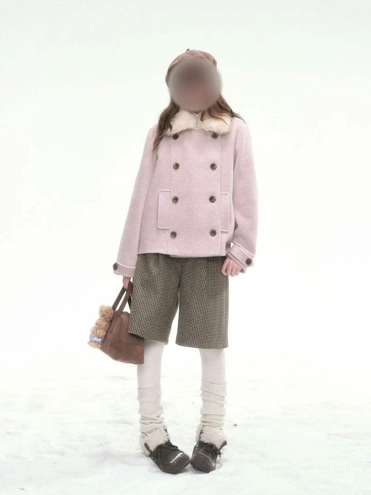 Pink coat