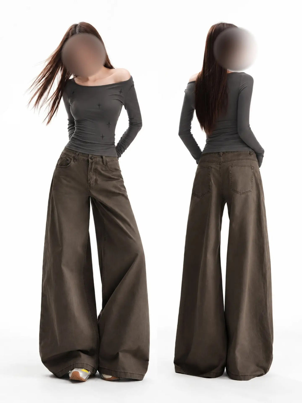 Wide-leg jeans