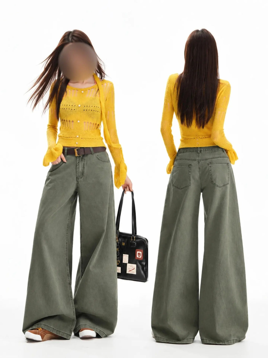 Wide-leg jeans