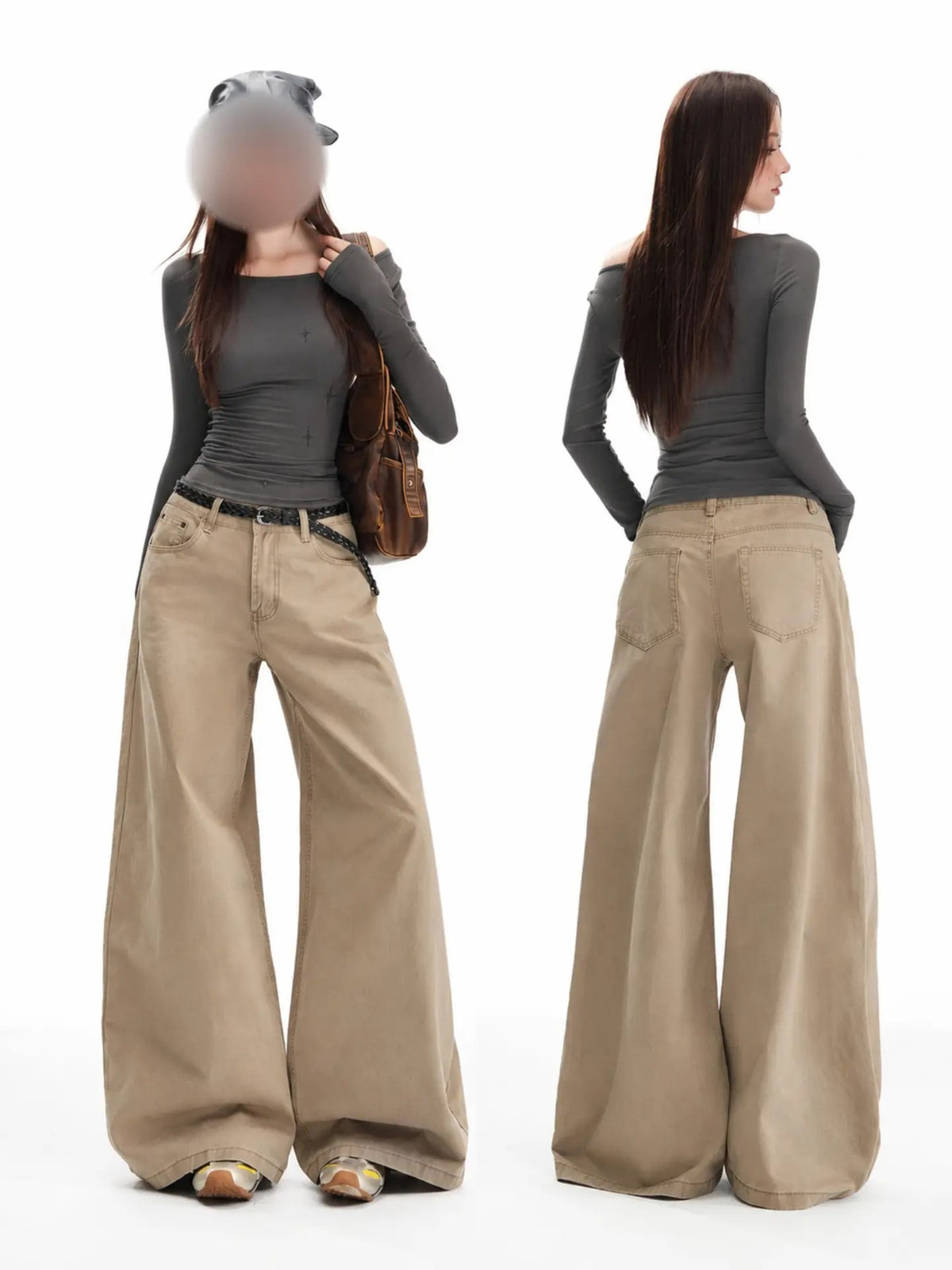 Wide-leg jeans