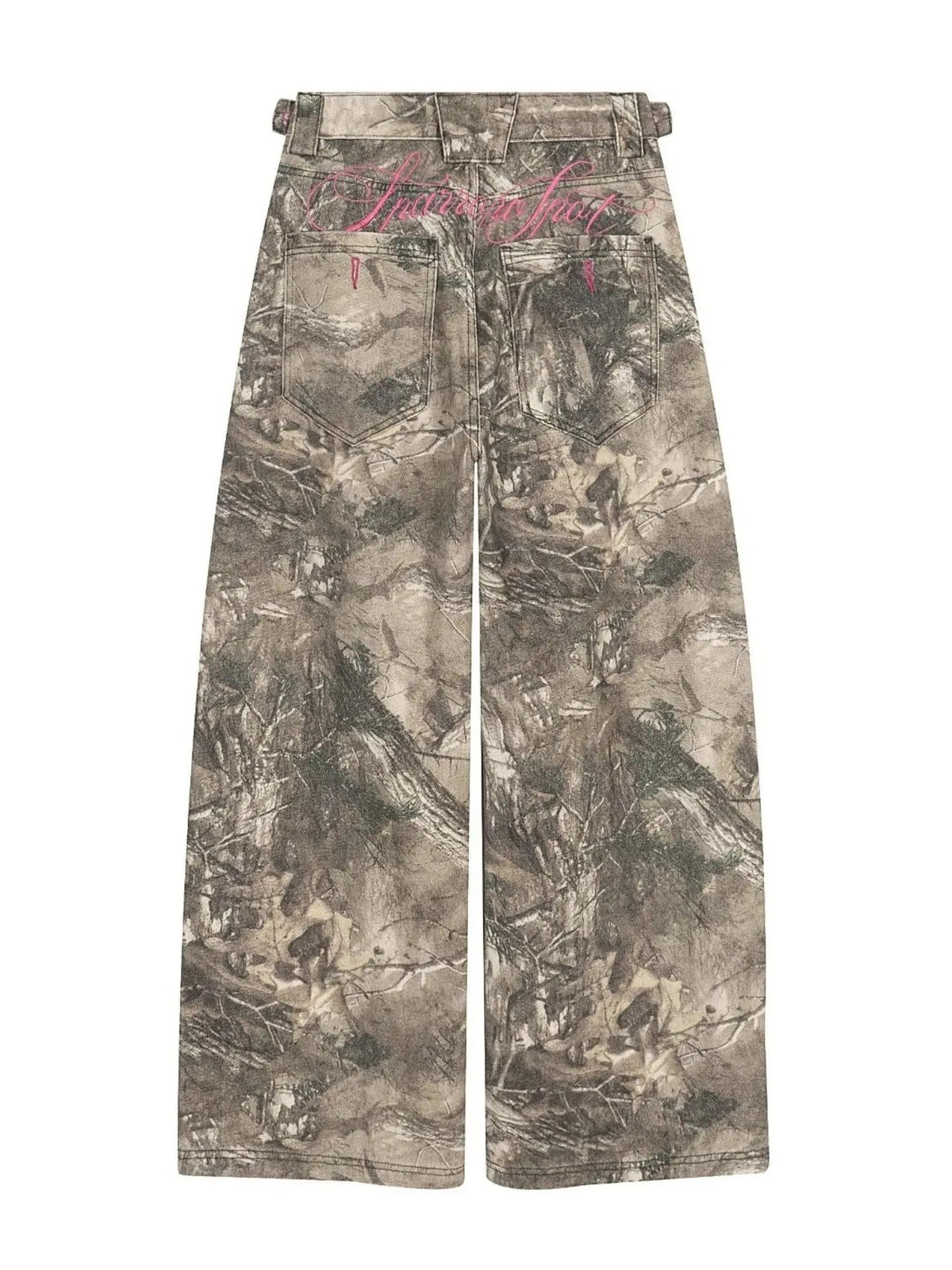 Camouflage jeans