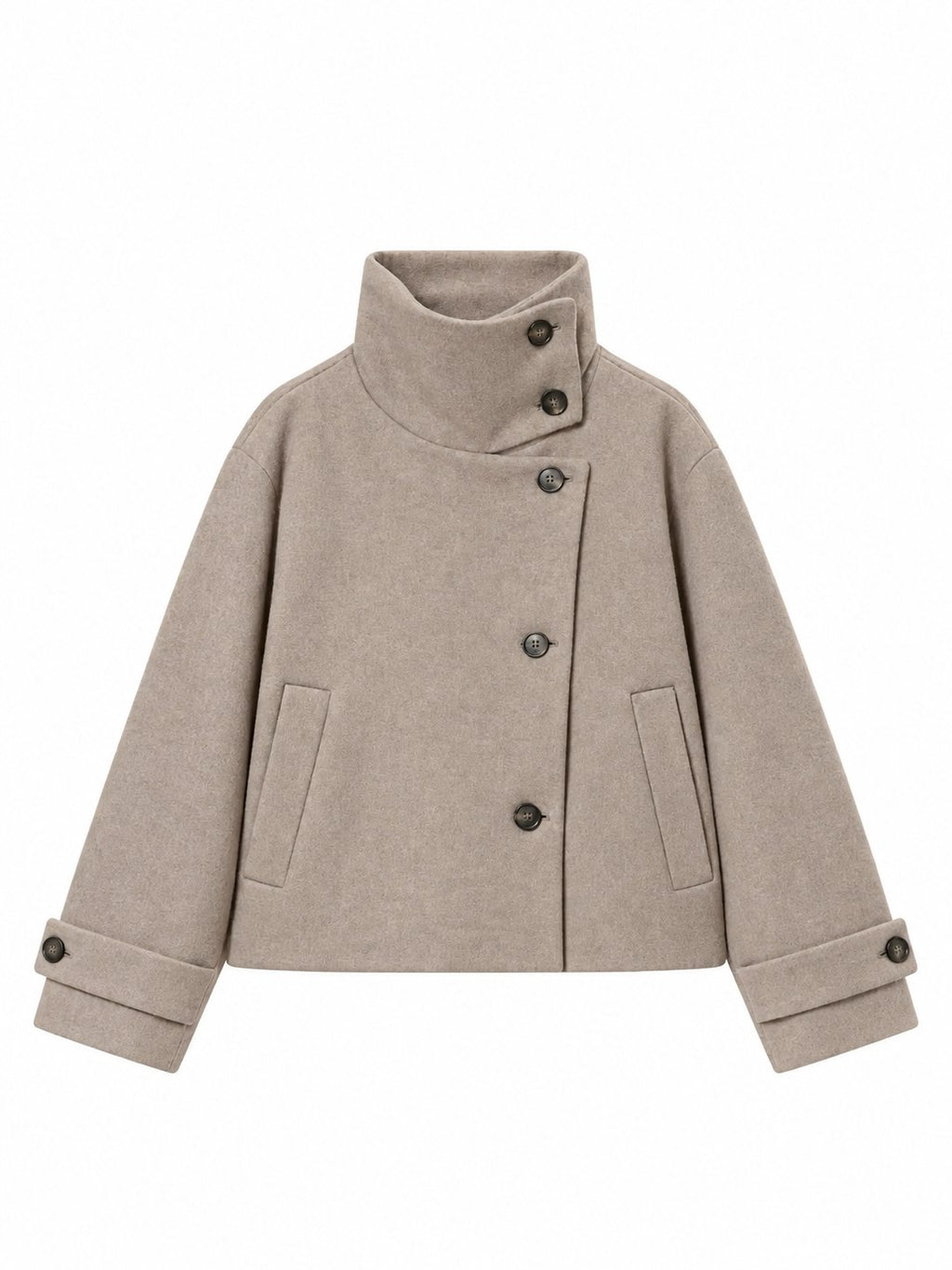 Stand collar Jacket
