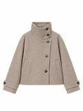 Stand collar Jacket