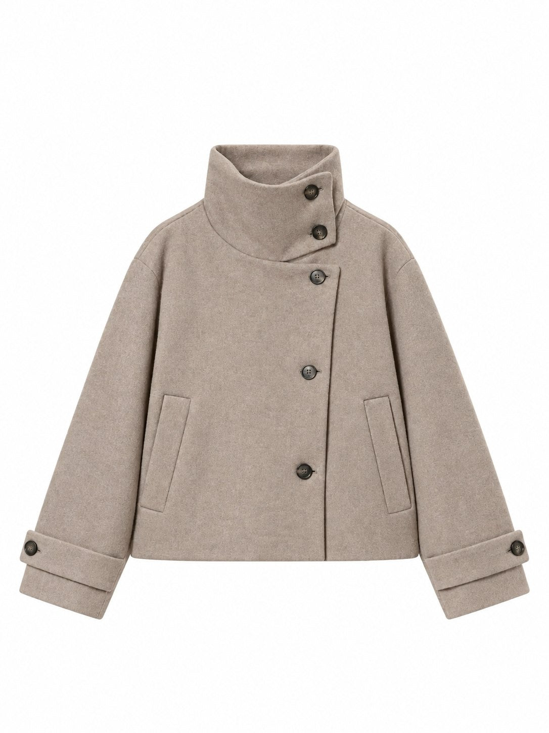 Stand collar Jacket