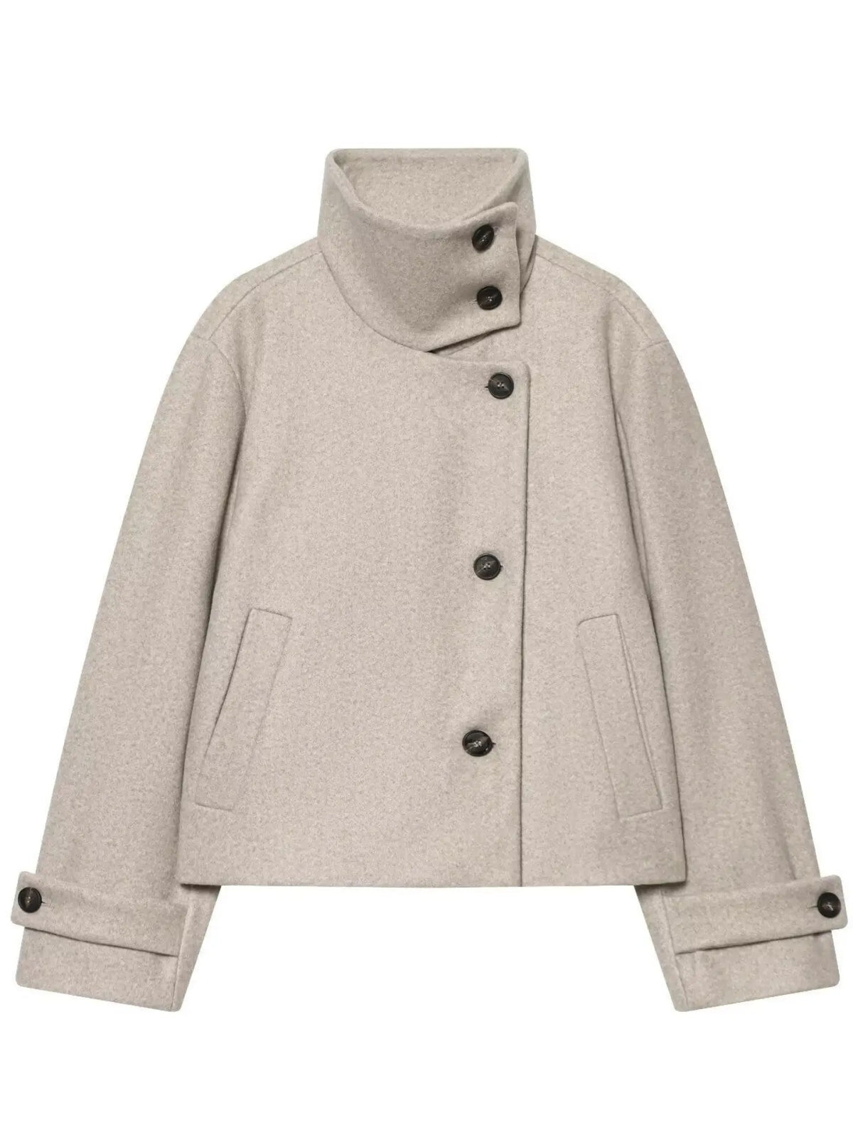 Stand collar Jacket