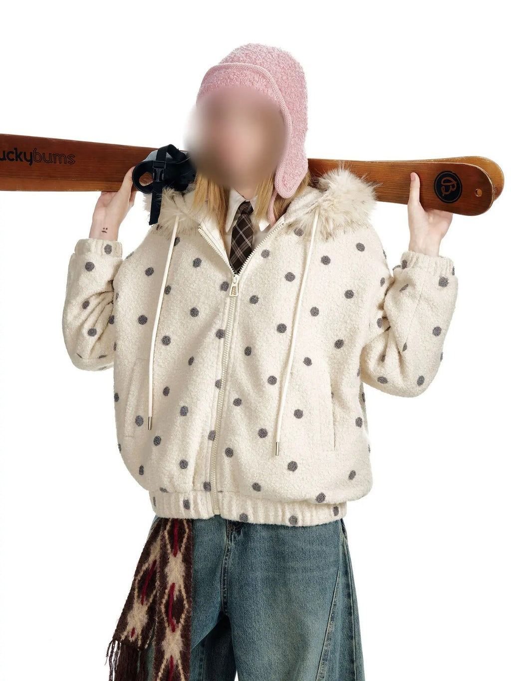 Polka dot jacket