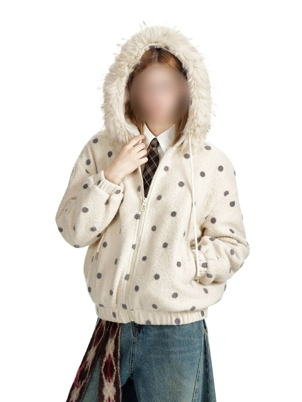 Polka dot jacket