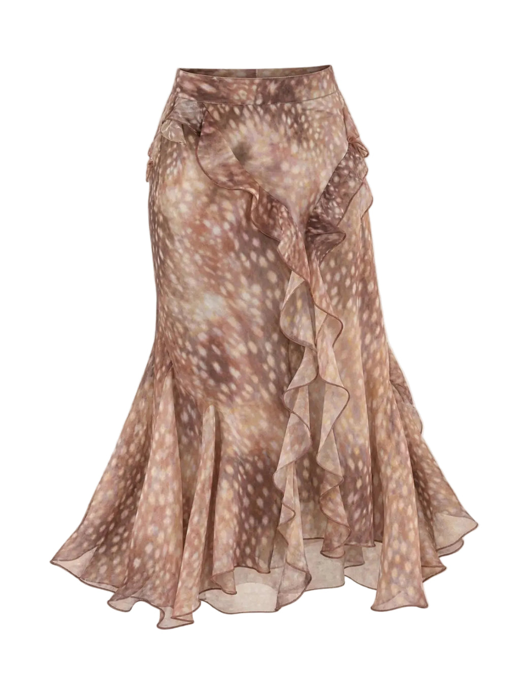 Deer midi skirt