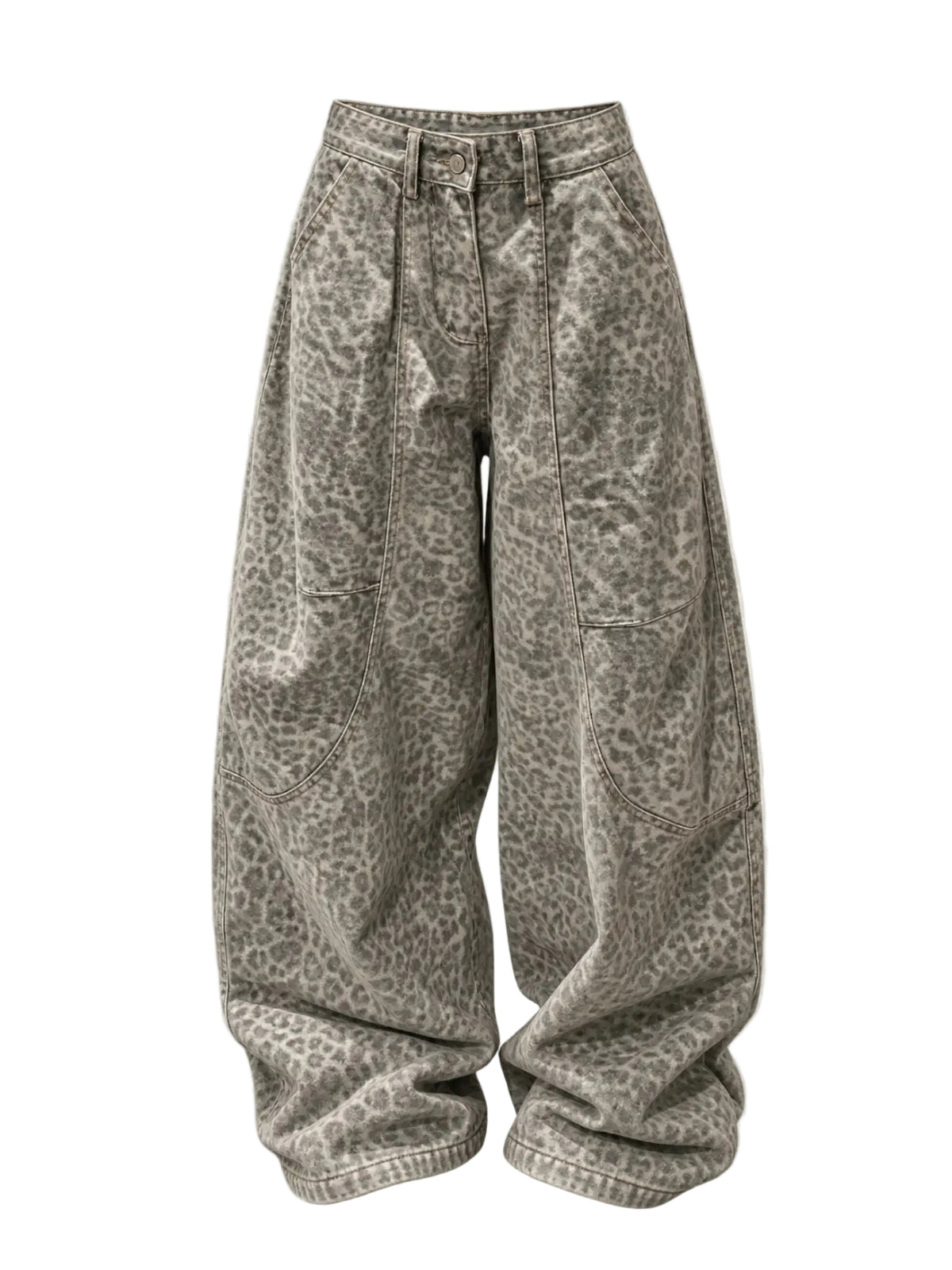 Vintage leopard jeans