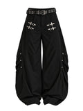 Curved blade pants