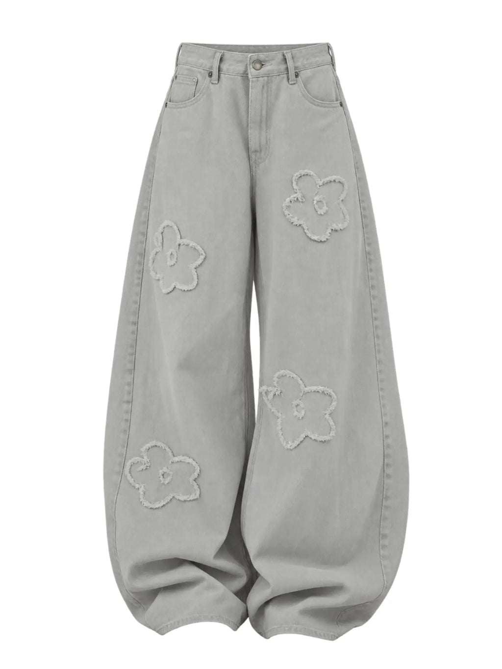 Floral vintage pants