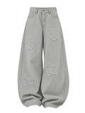 Floral vintage pants