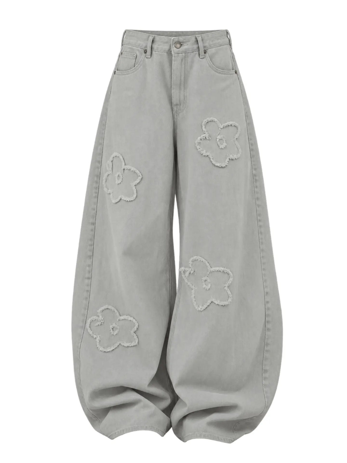 Floral vintage pants