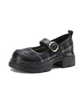 Plaid loafers