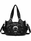 Edgy moto satchel