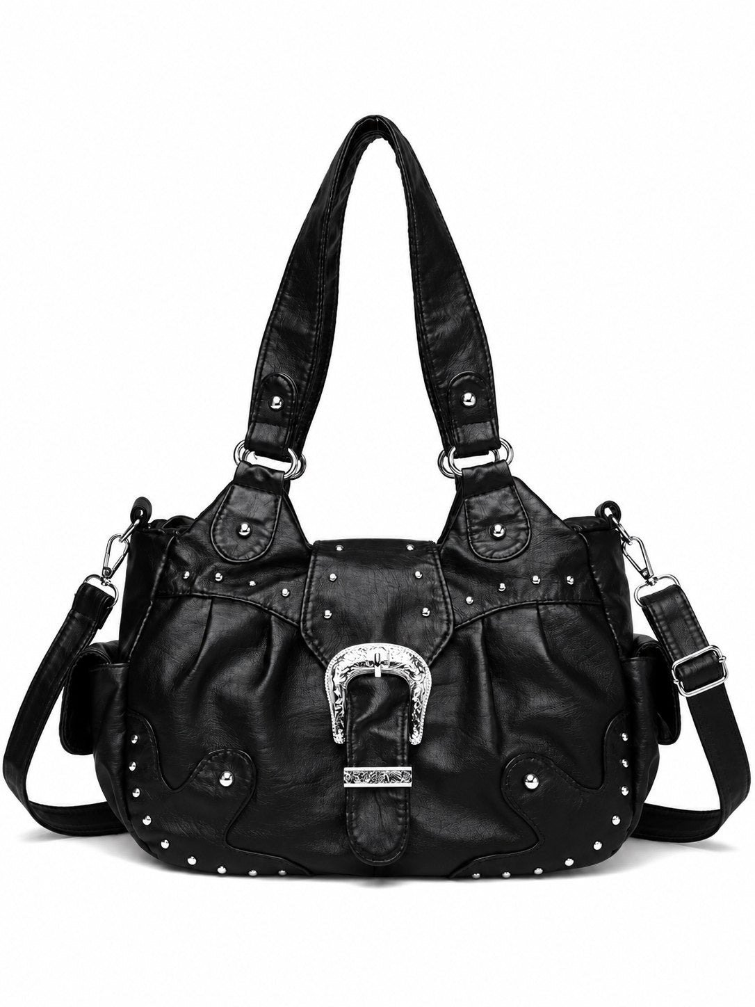 Edgy moto satchel