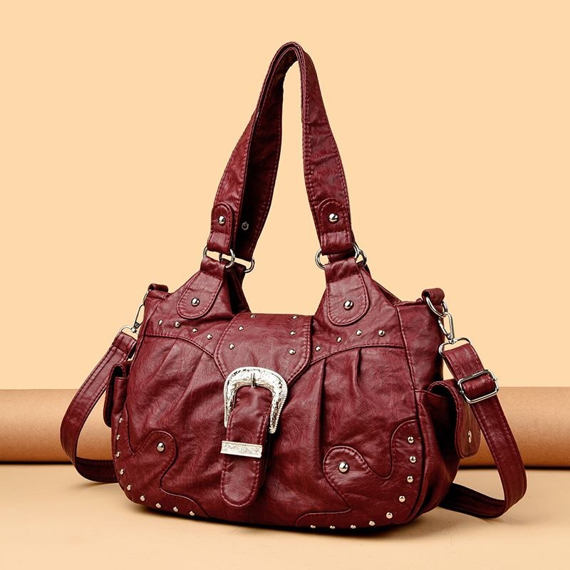 Edgy moto satchel